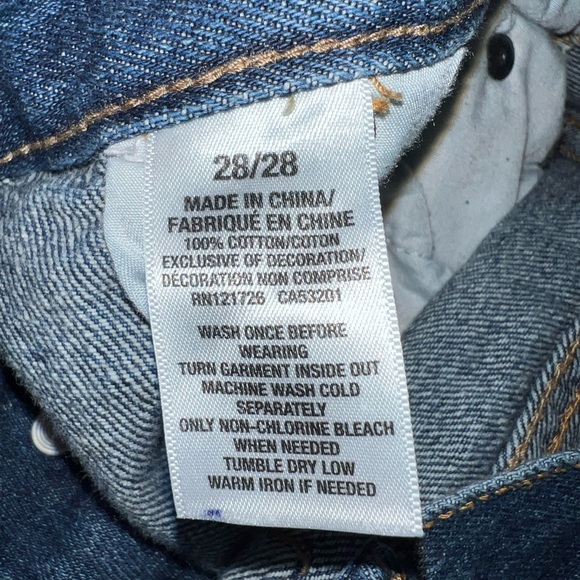 Aeropostale Slim Straight Distressed Jeans - Picture 8 of 9